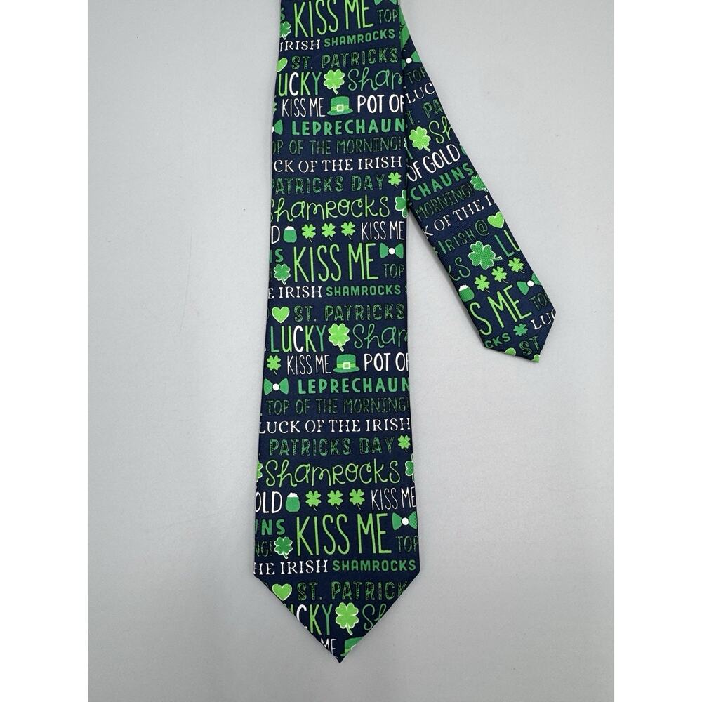 Hallmark Holiday Traditions Irish St Patrick’s‎ Day Tie 58” Total Length